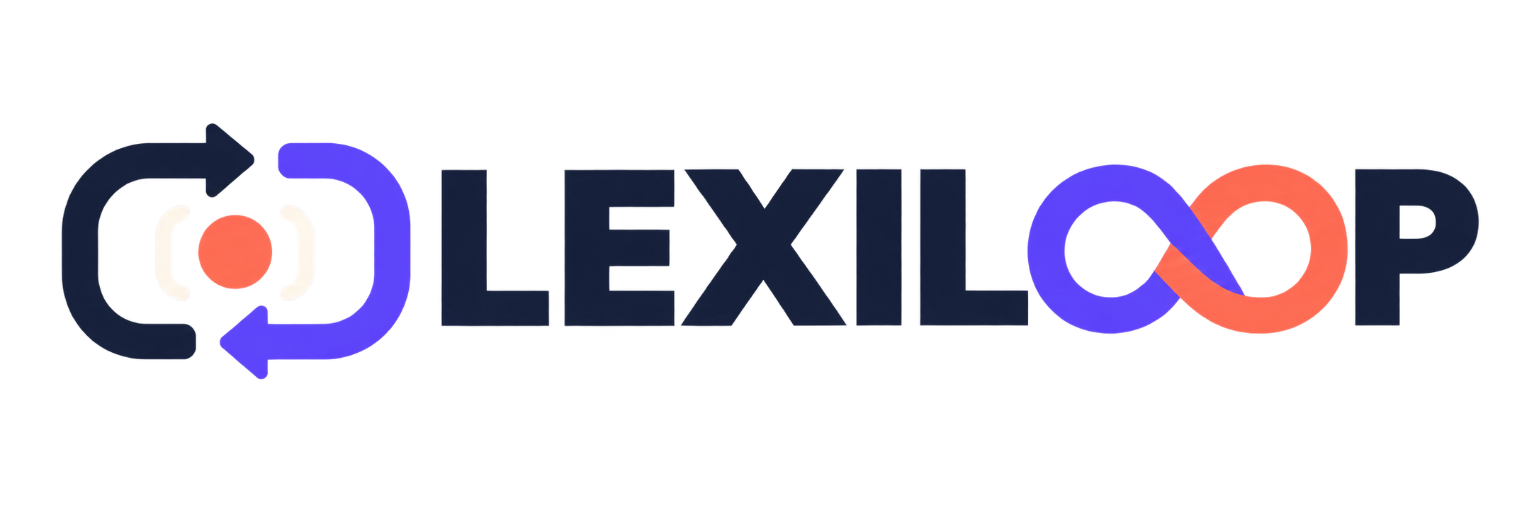 Lexiloop horizontal logo